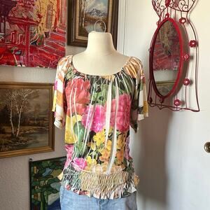 simply irresistible multicolor floral blouse